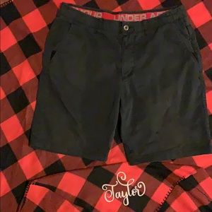 Size 38 Navy Blue Under Armour shorts